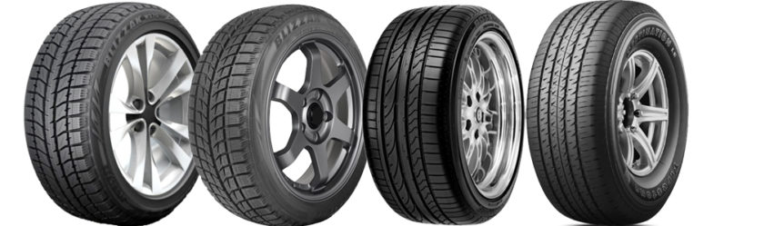Bridgestone all season tires using UNI-T Technology