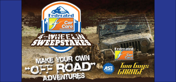 Federated Auto Parts 4 Wheelin' Jeep JK Giveaway