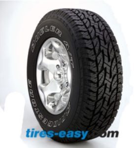Bridgestone Dueler AT REVO 2 P245 tire for trucks and SUVs
