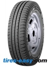 Michelin Agilis Tire Displayed on a rim showing the tread design