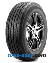 Bridgestone Dueler H/L 422 ECOPIA Tire and wheel showing its tread design