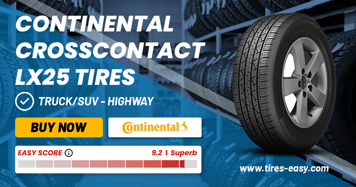 Continental CrossContact LX25 Tire