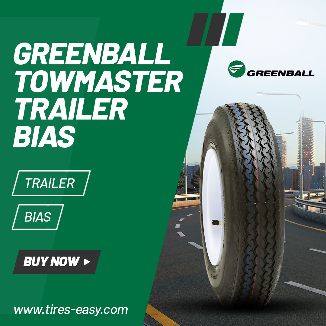  Greenball Towmaster Special Trailer Bias Tires