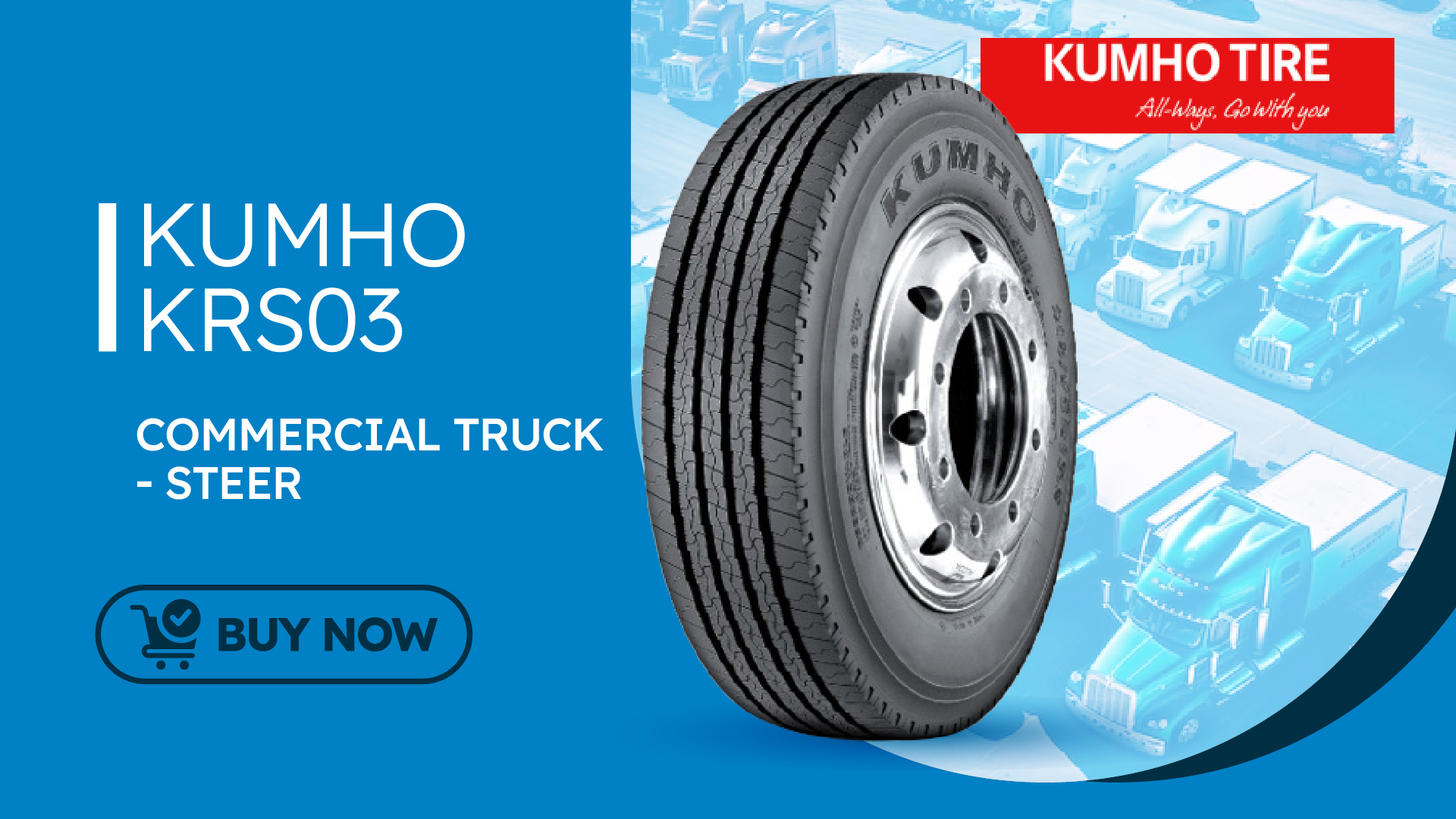 Kumho 225/70R19.5 Mid Size