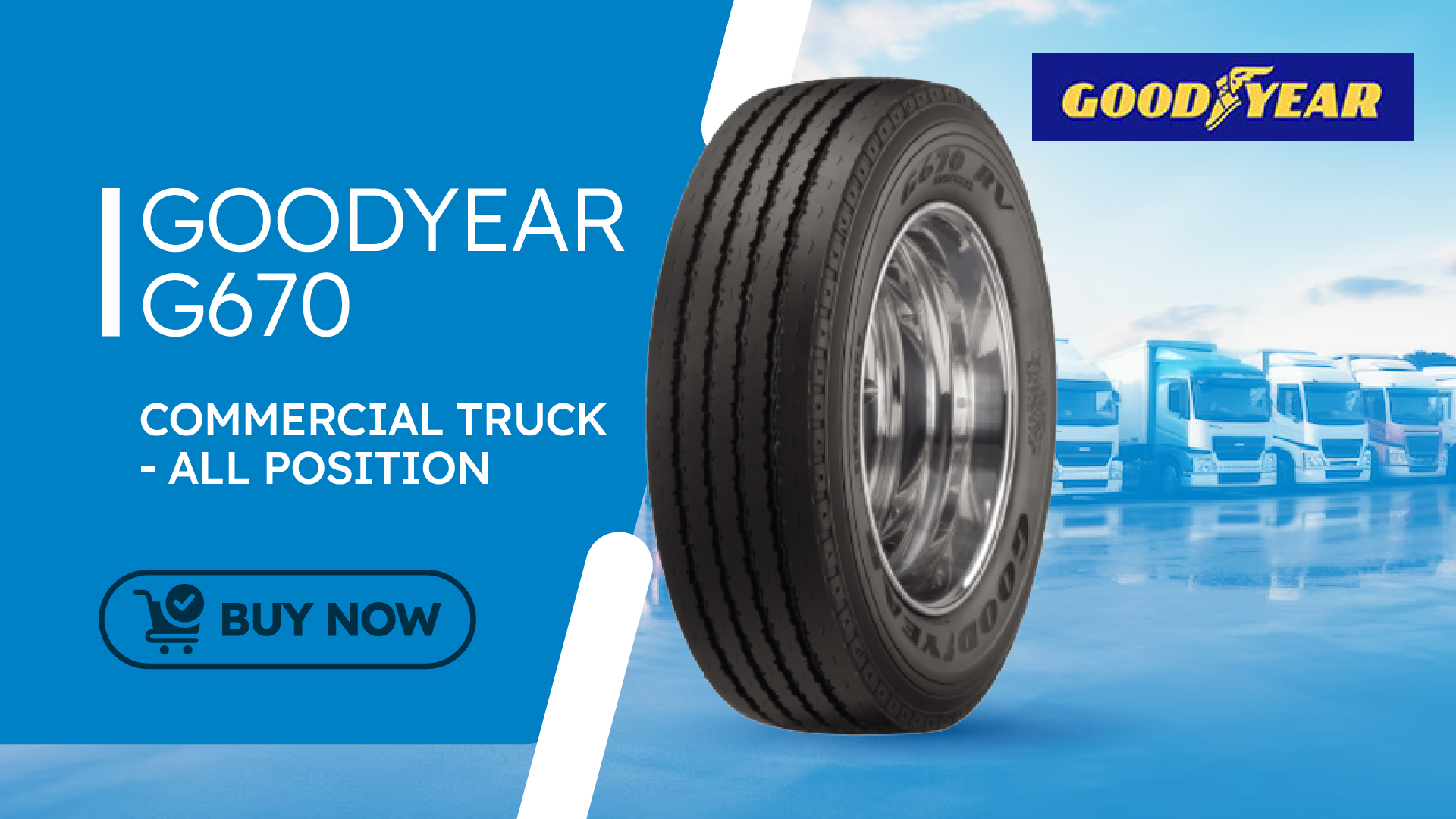Goodyear 245/75R22.5 Pusher/Bus