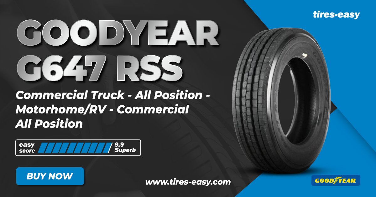 G647 Goodyear RV tires