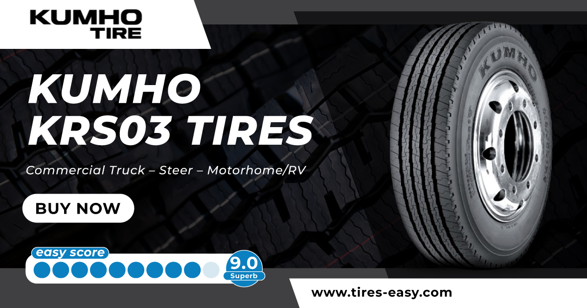 Kumho KRS03 - Steer Commercial Truck Tire & Motorhome Tire