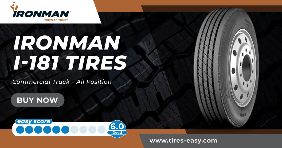 Ironman I-181 - All Position Commercial Truck Tire