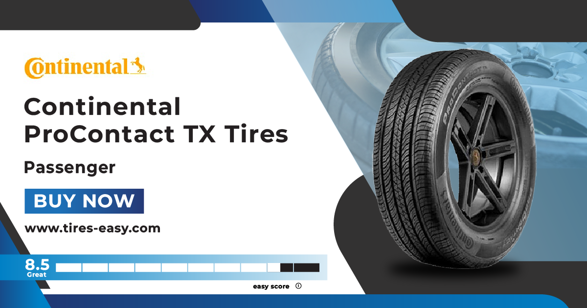 Continental ProContact TX - Best All-Weather Tires For Passenger