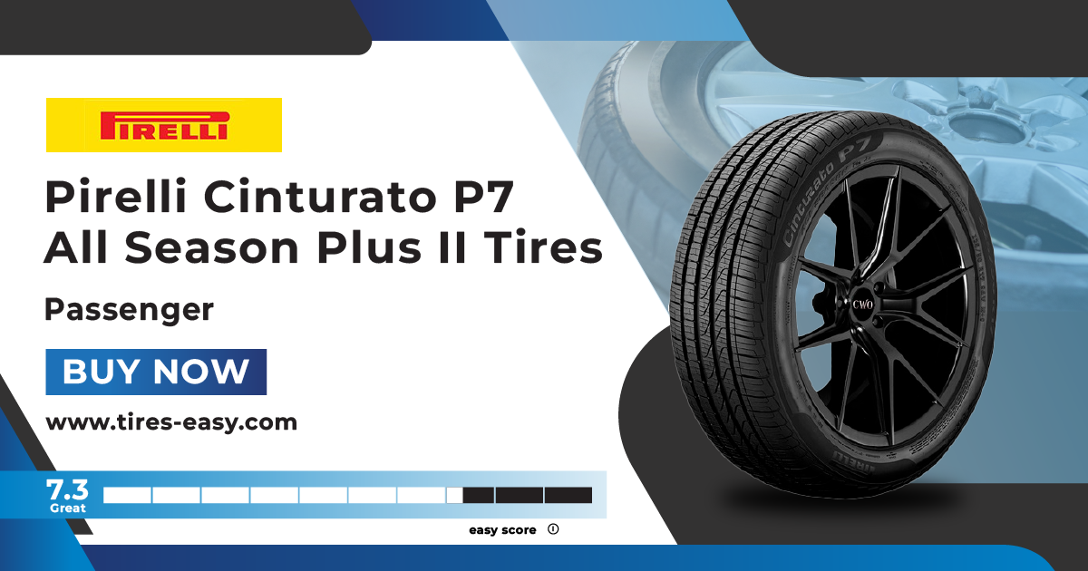 Pirelli Cinturato P7 All Season Plus - Best All-Weather Tires For Passenger