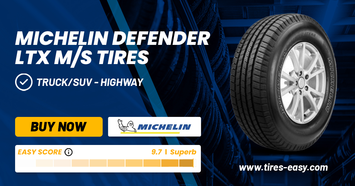 Michelin Defender LTX MS - best all-weather tires for Van/Truck