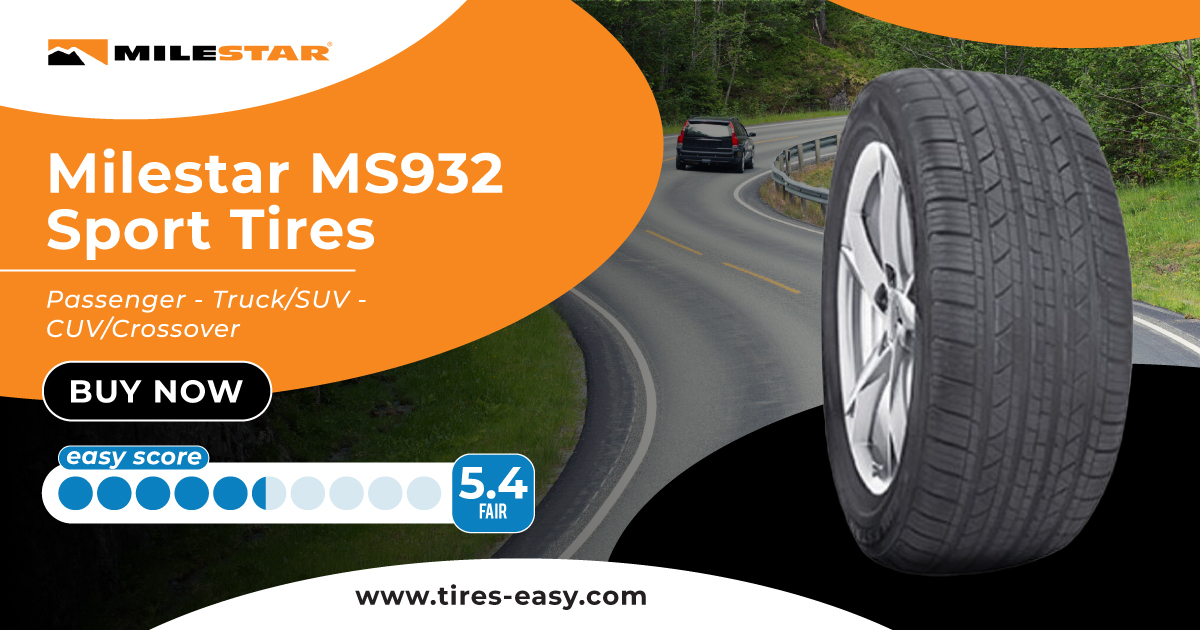 Milestar MS932 Sport - Best Budget Tires