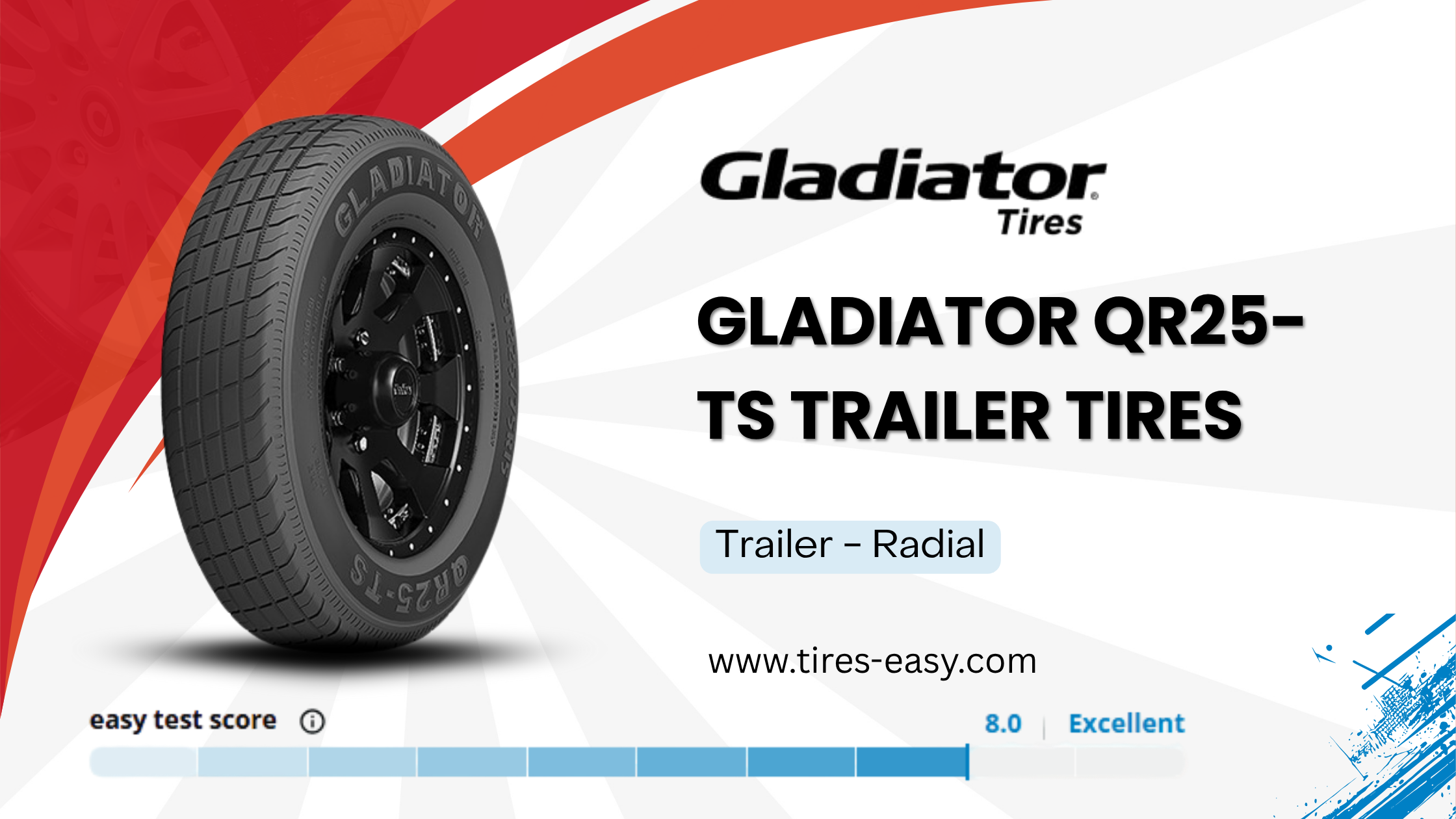 Gladiator QR25-TS Trailer