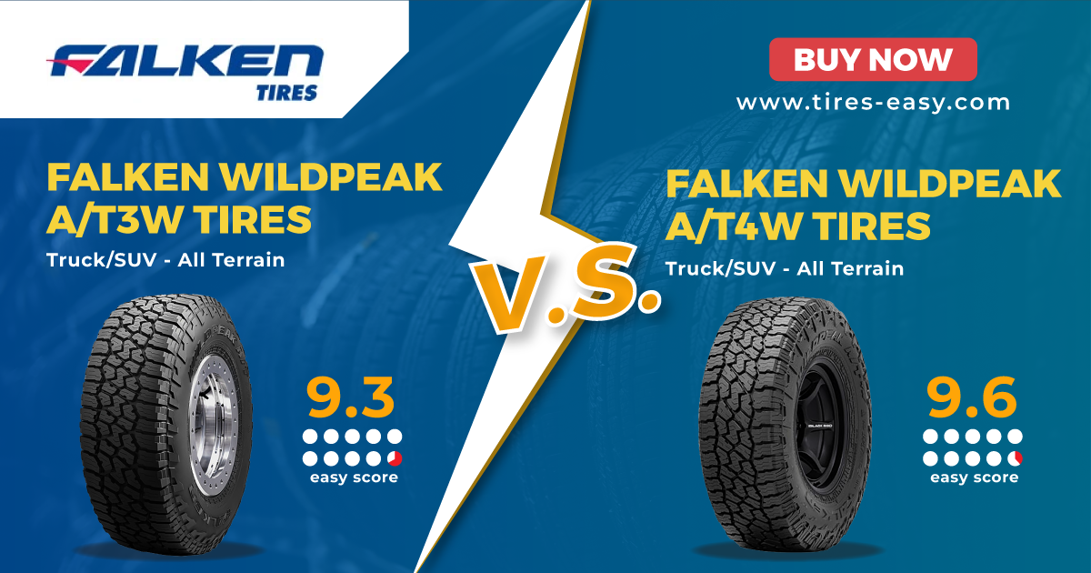Falken Wildpeak AT3W vs. Falken Wildpeak AT4W
