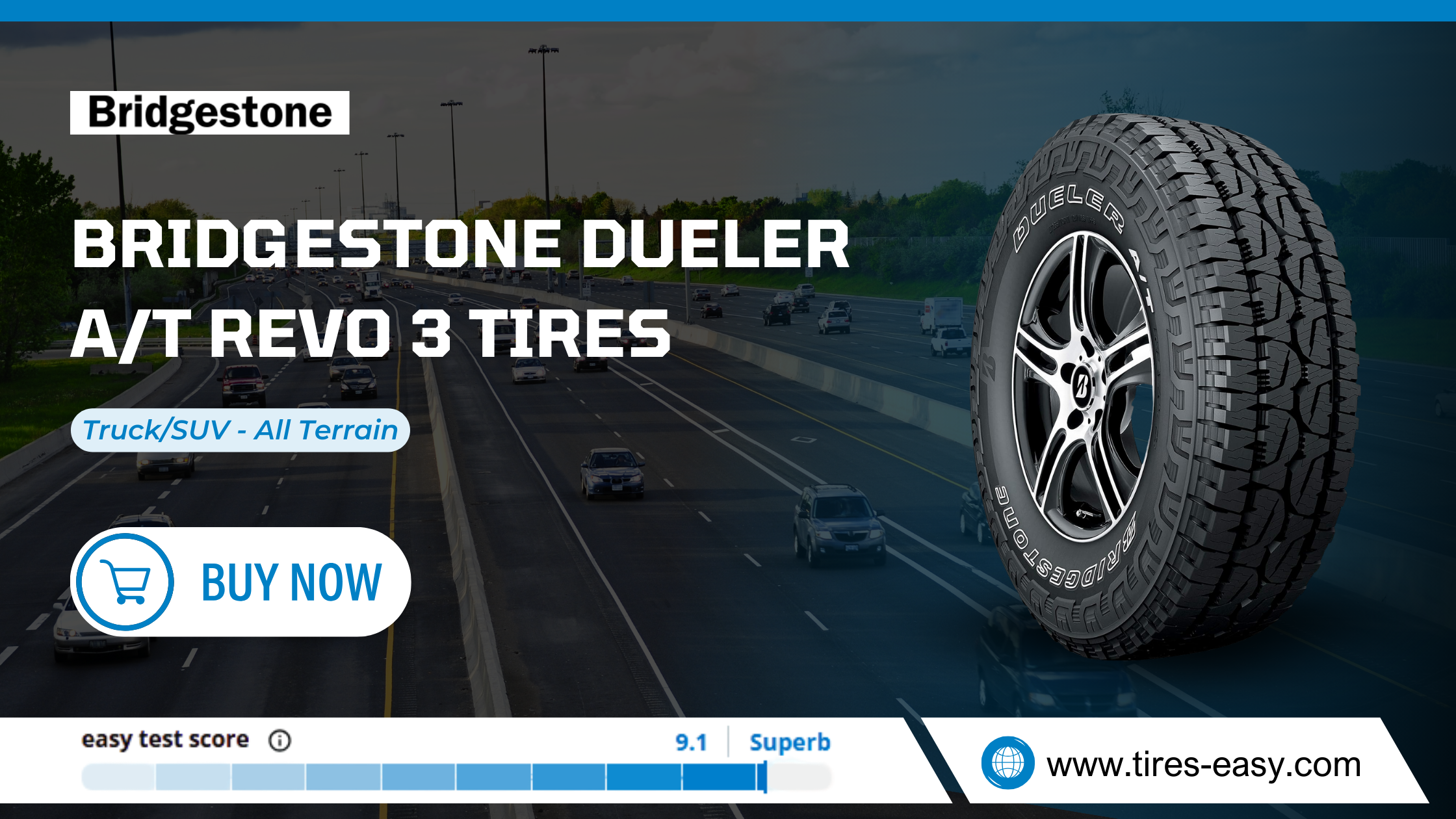 Bridgestone Dueler AT Revo 3 Tires