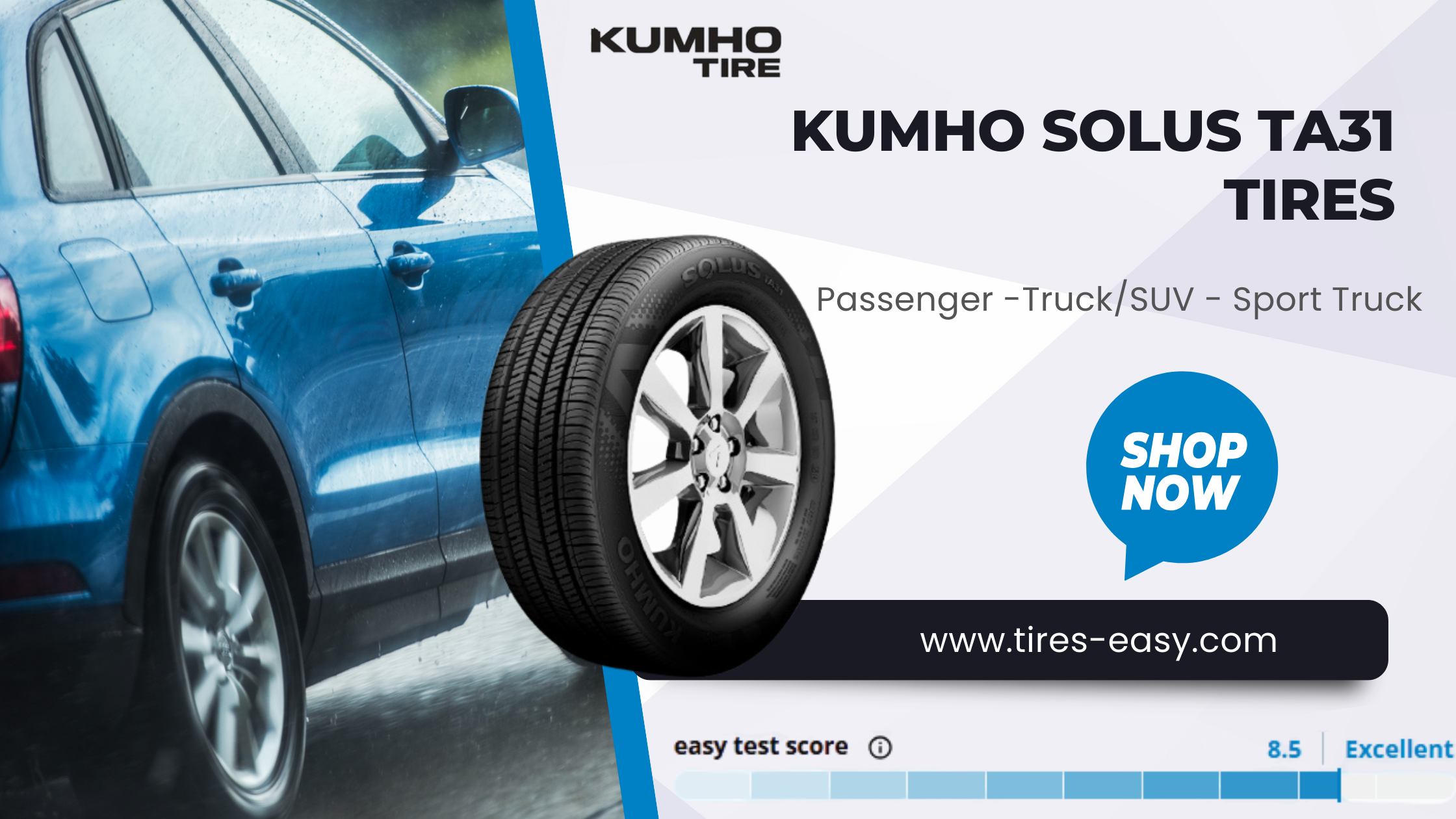 Kumho Solus TA31 Tires