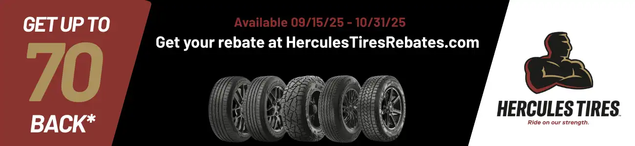 Hercules Tires Rebate 2025