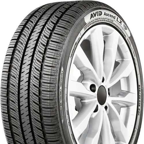 新車剥がし YOKOHAMA 225/65R17 25年製 【シャ-80 ①】 Yokohama Avid Ascend LX 225/65R17 102H BSW | Free Shippin