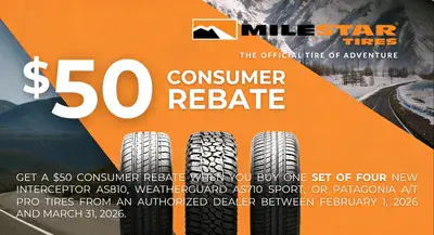 Milestar May 2026 Rebate