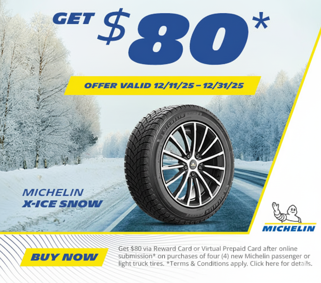 2025 Michelin Winter Tire Exclusive Promotion