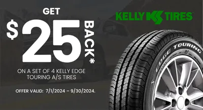 Kelly Tire July 2024 Rebate