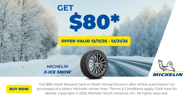 2025 Michelin Winter Tire Exclusive Promotion