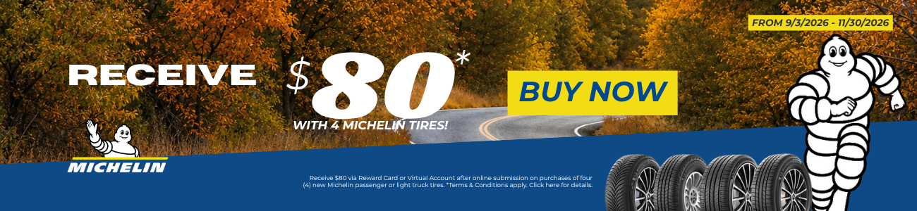 2026 Michelin Fall Promotion