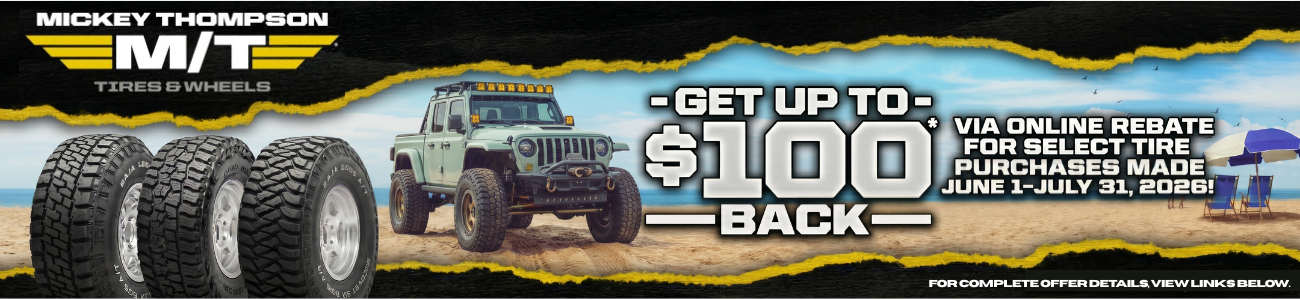 Mickey Thompson Summer Rebate 2026