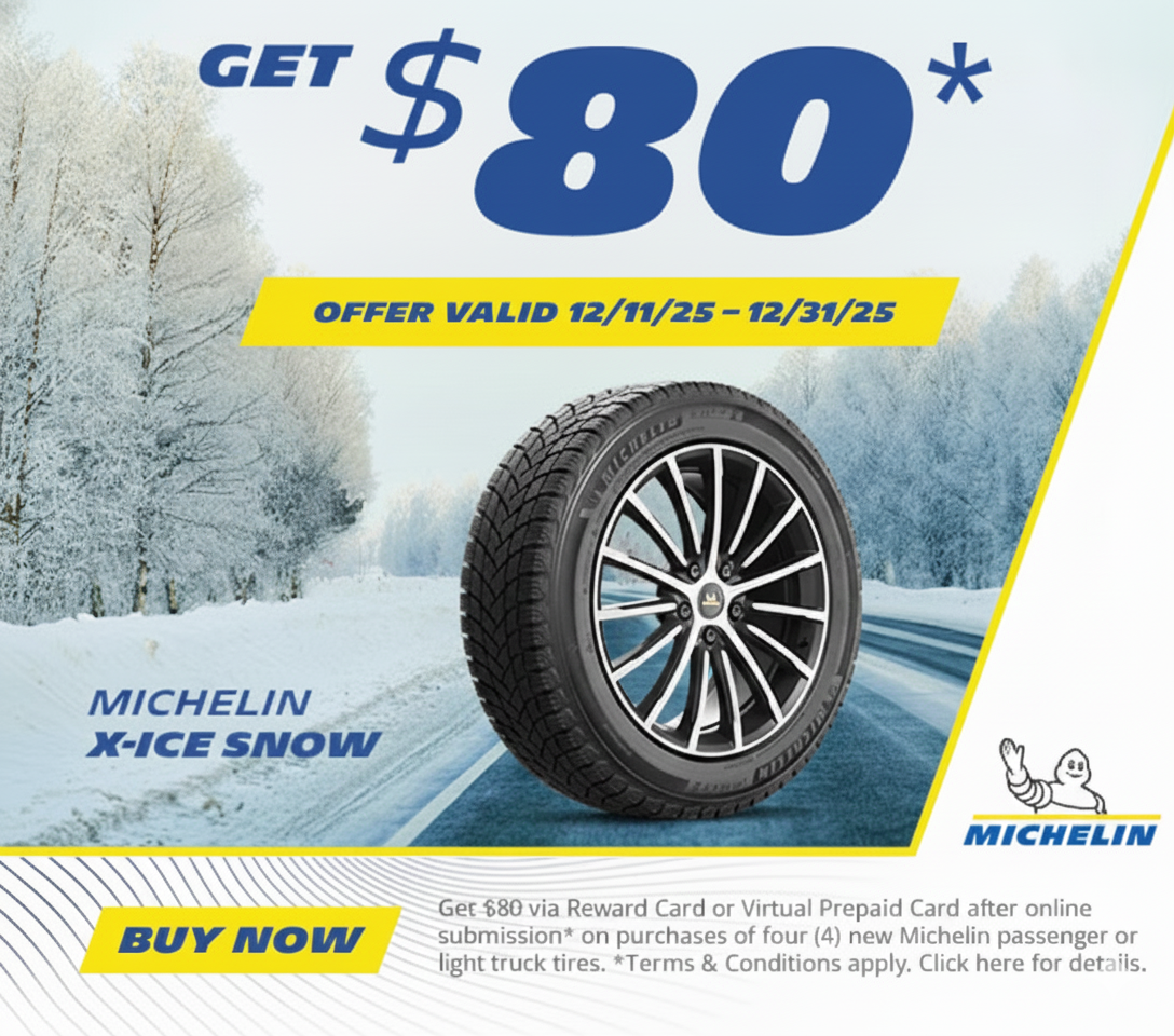 2025 Michelin Winter Tire Exclusive Promotion
