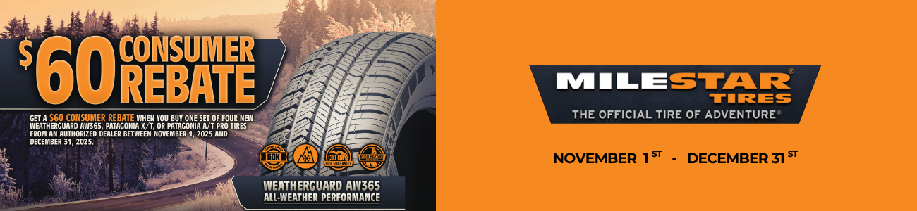 Milestar Winter 2025 Rebate