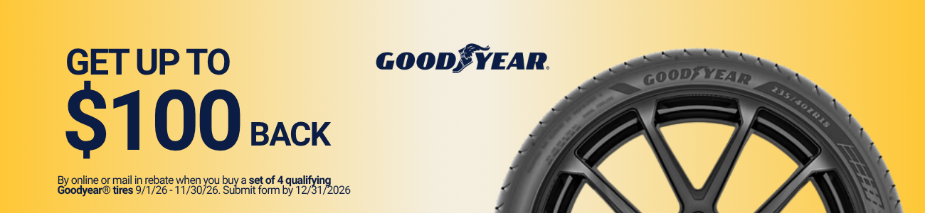 Goodyear September 2026 Rebate