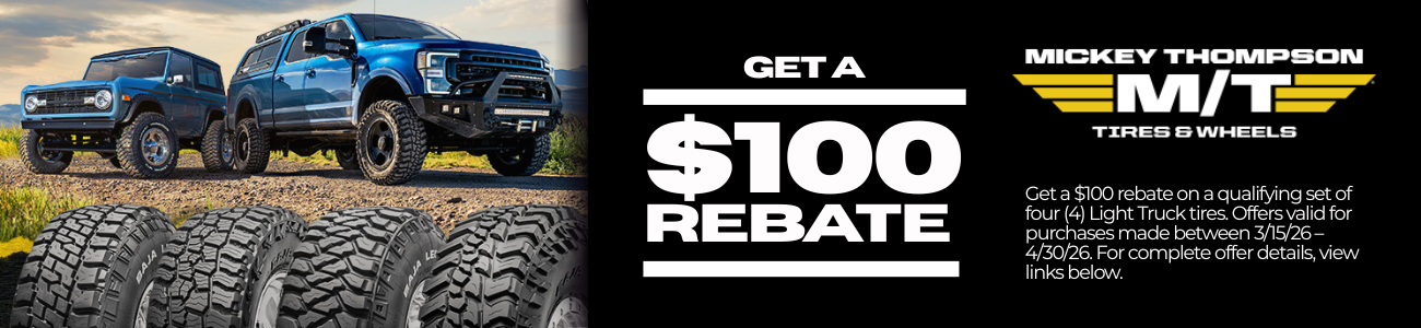 Mickey Thompson Spring Light Truck 2026 Rebate