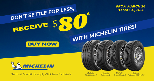 2026 Michelin Spring Promotion